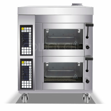 2 deck 4 tray high efficiency baking bread convection oven commercial pizza oven commercial electric commercial cake oven